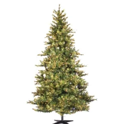 Pre-Lit Christmas Trees*Andover Mills Galarza Mixed Country Pine Artificial Christmas Tree