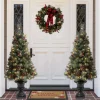 Pre-Lit Christmas Trees*The Holiday Aisle Green Artificial Christmas Tree With 100 Clear/White Lights