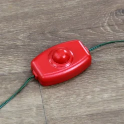 Pre-Lit Christmas Trees*The Twillery Co. Green Artificial Fir Flocked/Frosted Christmas Tree With Led Lights