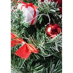 Pre-Lit Christmas Trees*The Holiday Aisle Green Fir Artificial Christmas Tree With 20 Clear Lights