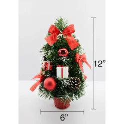 Pre-Lit Christmas Trees*The Holiday Aisle Green Fir Artificial Christmas Tree With 20 Clear Lights