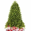 Pre-Lit Christmas Trees*The Holiday Aisle Green Fir Artificial Christmas Tree With 650 Clear & White Lights