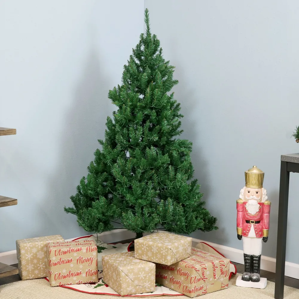 Pre-Lit Christmas Trees*The Holiday Aisle Green Fir Christmas Tree With Led Lights