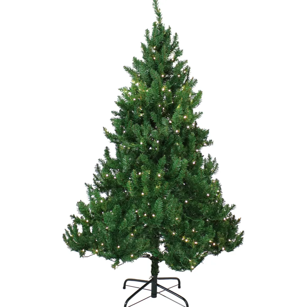 Pre-Lit Christmas Trees*The Holiday Aisle Green Fir Christmas Tree With Led Lights