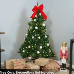 Pre-Lit Christmas Trees*The Holiday Aisle Green Fir Christmas Tree With Led Lights