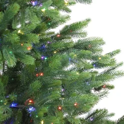 Pre-Lit Christmas Trees*National Tree Company Green Most Realistic Artificial Fir Christmas Tree With Led Color Changing Lights