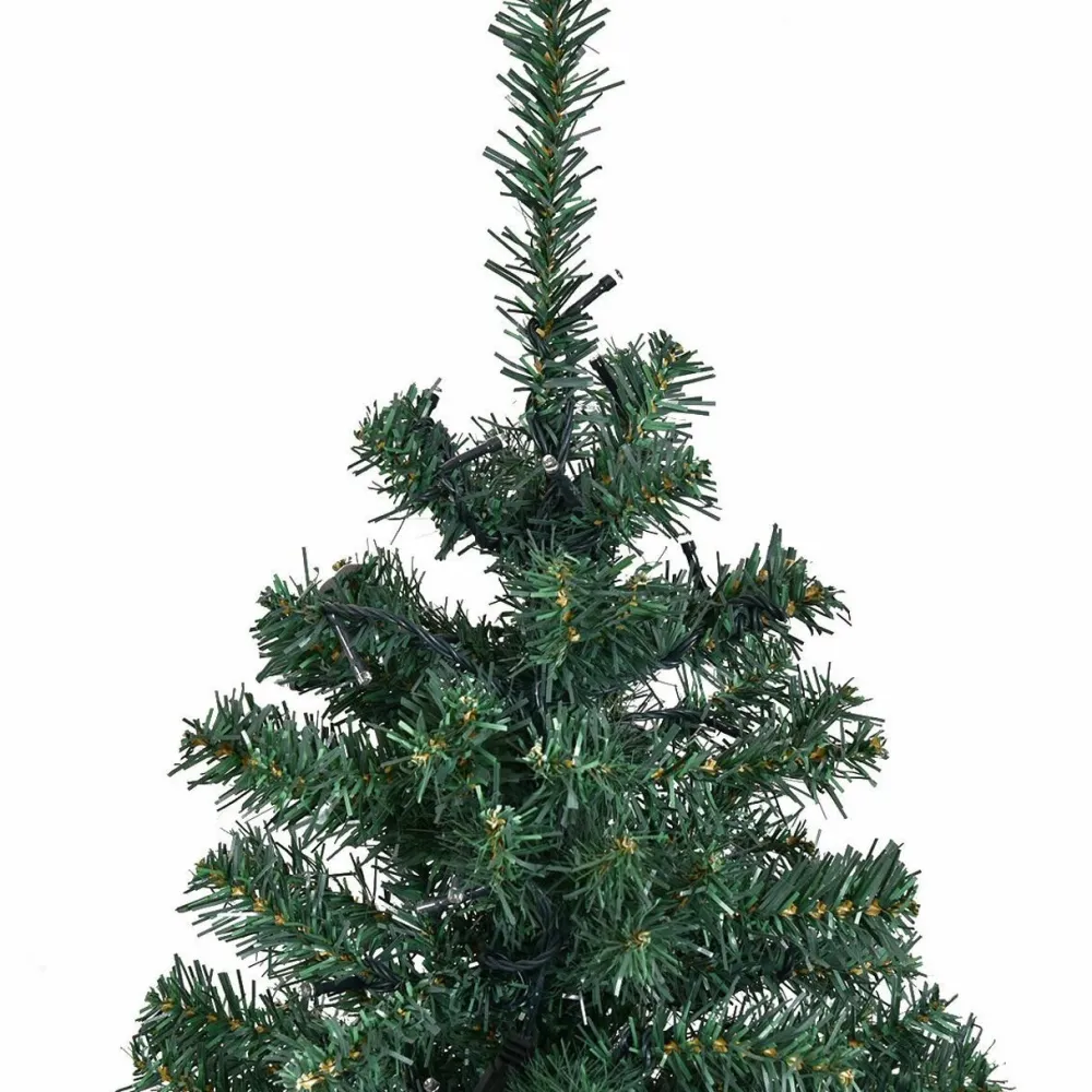Pre-Lit Christmas Trees*The Holiday Aisle Green Pine Artificial Christmas Tree With 150 Clear Lights