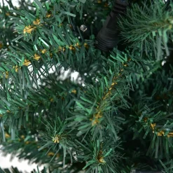 Pre-Lit Christmas Trees*The Holiday Aisle Green Pine Artificial Christmas Tree With 150 Clear Lights