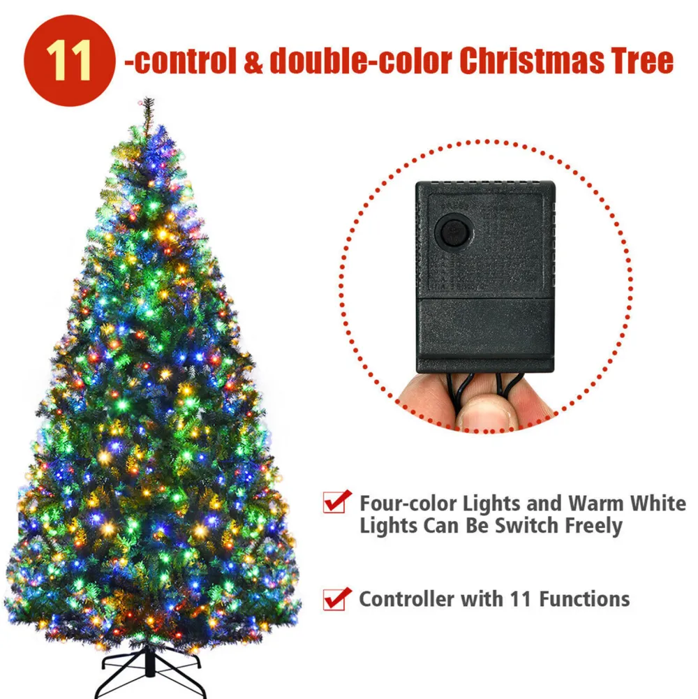 Pre-Lit Christmas Trees*The Holiday Aisle Green Pine Artificial Christmas Tree