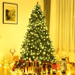 Pre-Lit Christmas Trees*The Holiday Aisle Green Pine Artificial Christmas Tree With 430 Warm White Lights