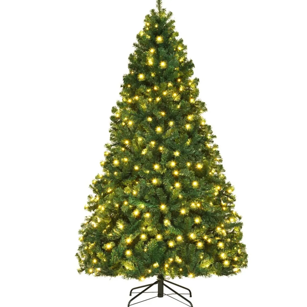 Pre-Lit Christmas Trees*The Holiday Aisle Green Pine Artificial Christmas Tree With 430 Warm White Lights