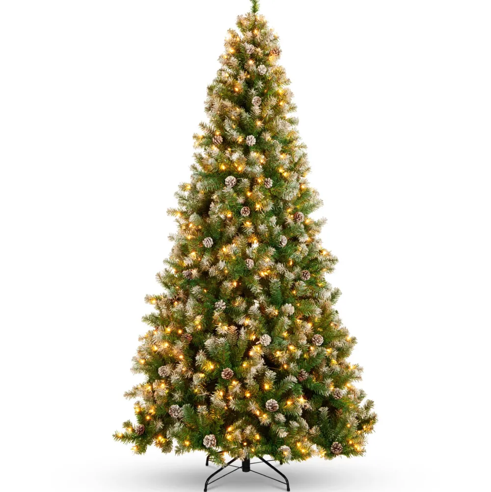 Pre-Lit Christmas Trees*The Holiday Aisle Green Pine Artificial Christmas Tree With 250 Clear/White Lights