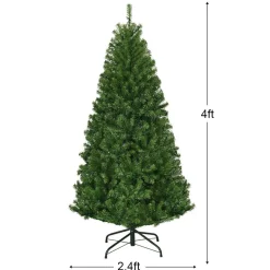 Pre-Lit Christmas Trees*The Holiday Aisle Green Pine Christmas Tree With Led Twinkling Lights