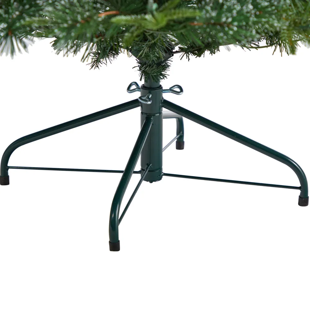 Pre-Lit Christmas Trees*The Holiday Aisle Green Realistic Artificial Pine Cashmere Christmas Tree With 900 Led Lights And Pinecones