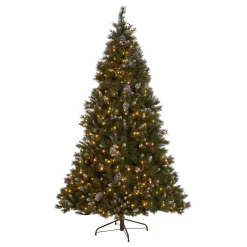 Pre-Lit Christmas Trees*The Holiday Aisle Green Spruce Artificial Christmas Tree