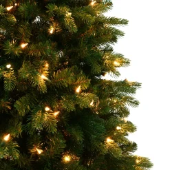 Pre-Lit Christmas Trees*Martha Stewart Green Spruce Artificial Christmas Tree With Clear/White Lights