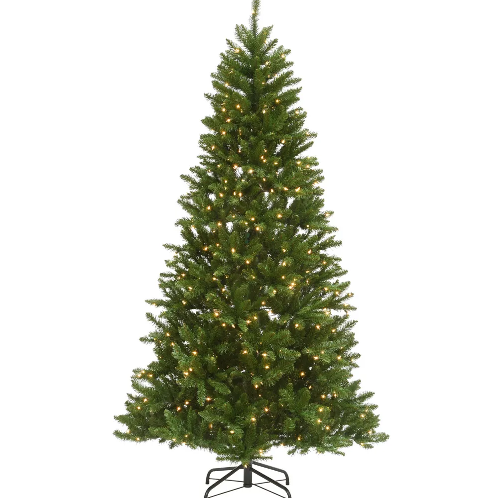 Pre-Lit Christmas Trees*The Holiday Aisle Green Spruce Christmas Tree With Lights
