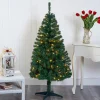 Pre-Lit Christmas Trees*The Holiday Aisle Green Tree Type Fir Cashmere Christmas Tree With 650 Lights Led