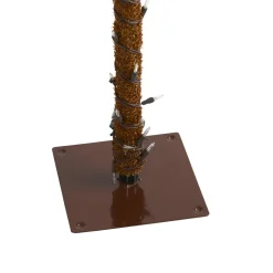 Pre-Lit Christmas Trees*The Holiday Aisle Green Tropical Feather Christmas Tree With Led Lights