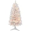 Pre-Lit Christmas Trees*The Holiday Aisle Gurmukh White Pine Christmas Tree With 70 Lights