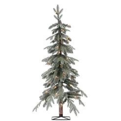 Pre-Lit Christmas Trees*The Holiday Aisle Gwennoline Lighted Artificial Fir Christmas Tree
