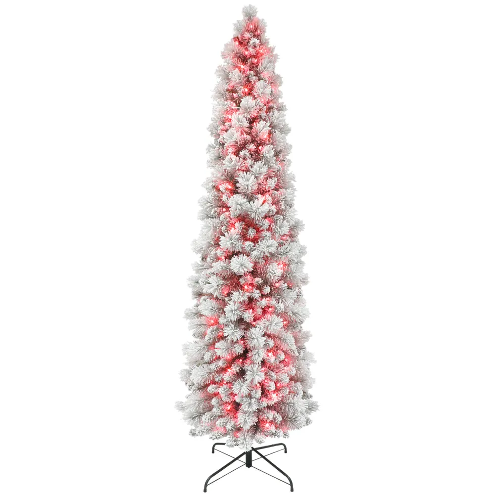 Pre-Lit Christmas Trees*The Holiday Aisle Haddley 7.5' Lighted Artificial Pine Christmas Tree