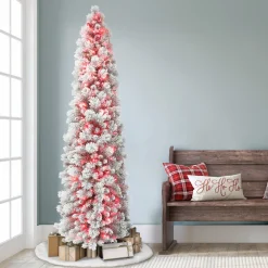 Pre-Lit Christmas Trees*The Holiday Aisle Haddley 7.5' Lighted Artificial Pine Christmas Tree