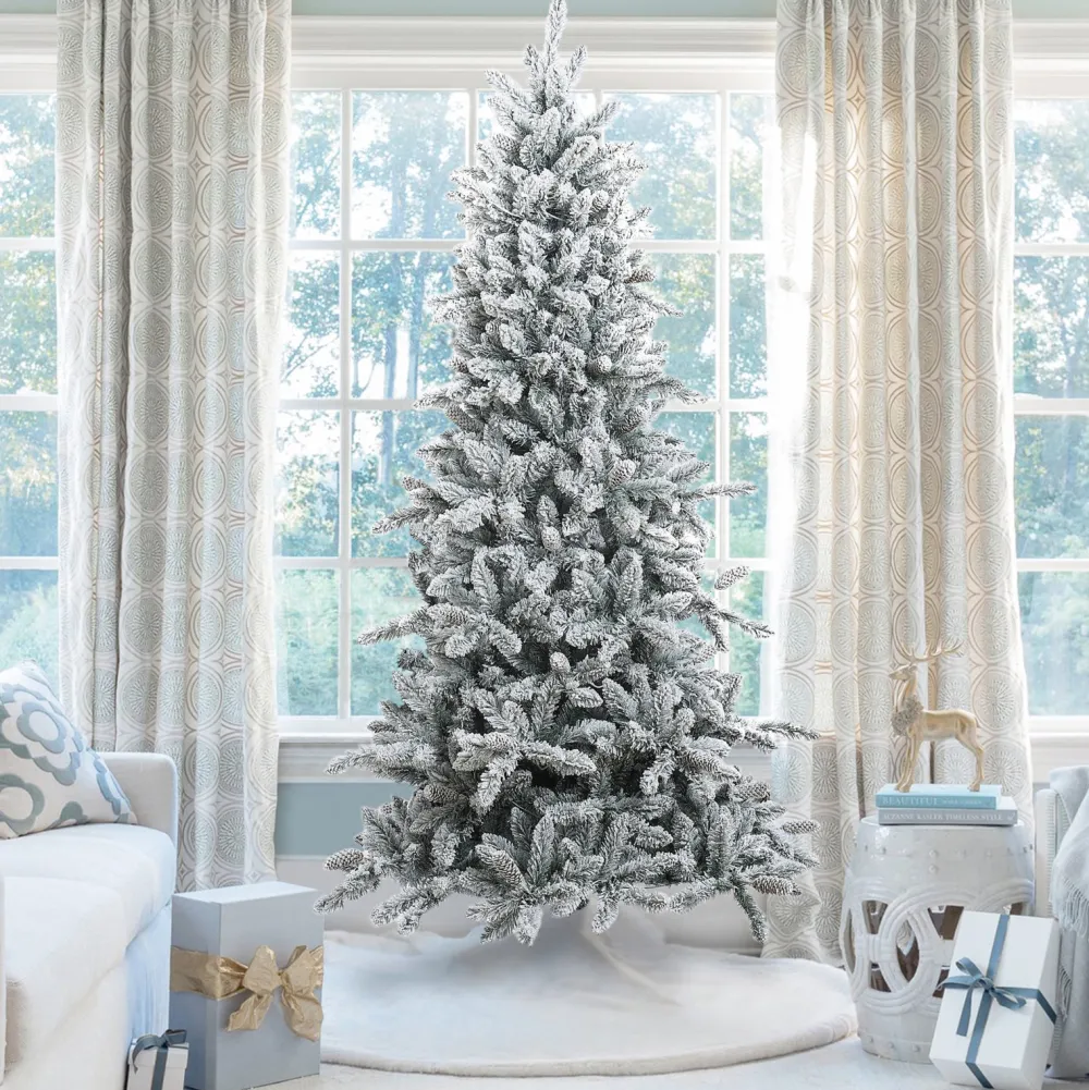 Pre-Lit Christmas Trees*The Holiday Aisle Haleem 6.5' Lighted Artificial Pine Christmas Tree