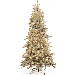 Pre-Lit Christmas Trees*The Holiday Aisle Haleem 6.5' Lighted Artificial Pine Christmas Tree