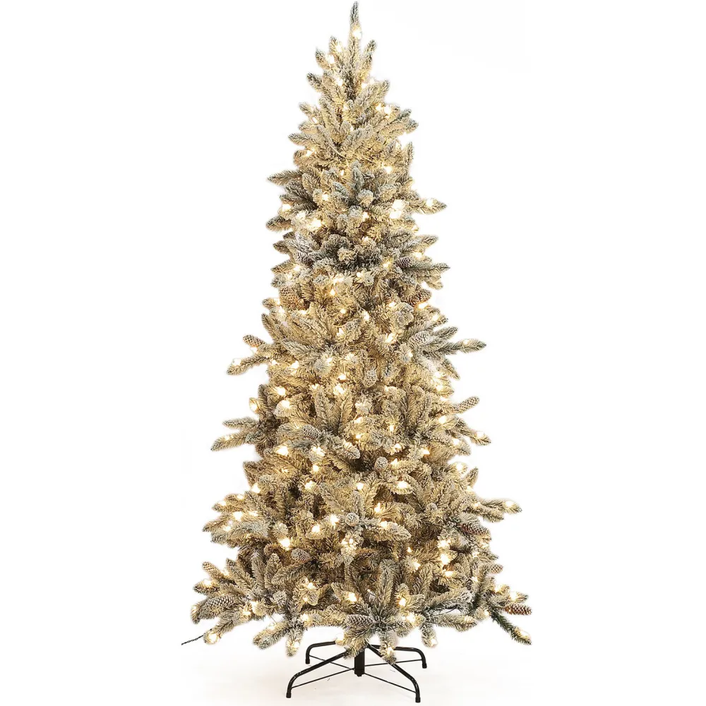 Pre-Lit Christmas Trees*The Holiday Aisle Haleem 6.5' Lighted Artificial Pine Christmas Tree