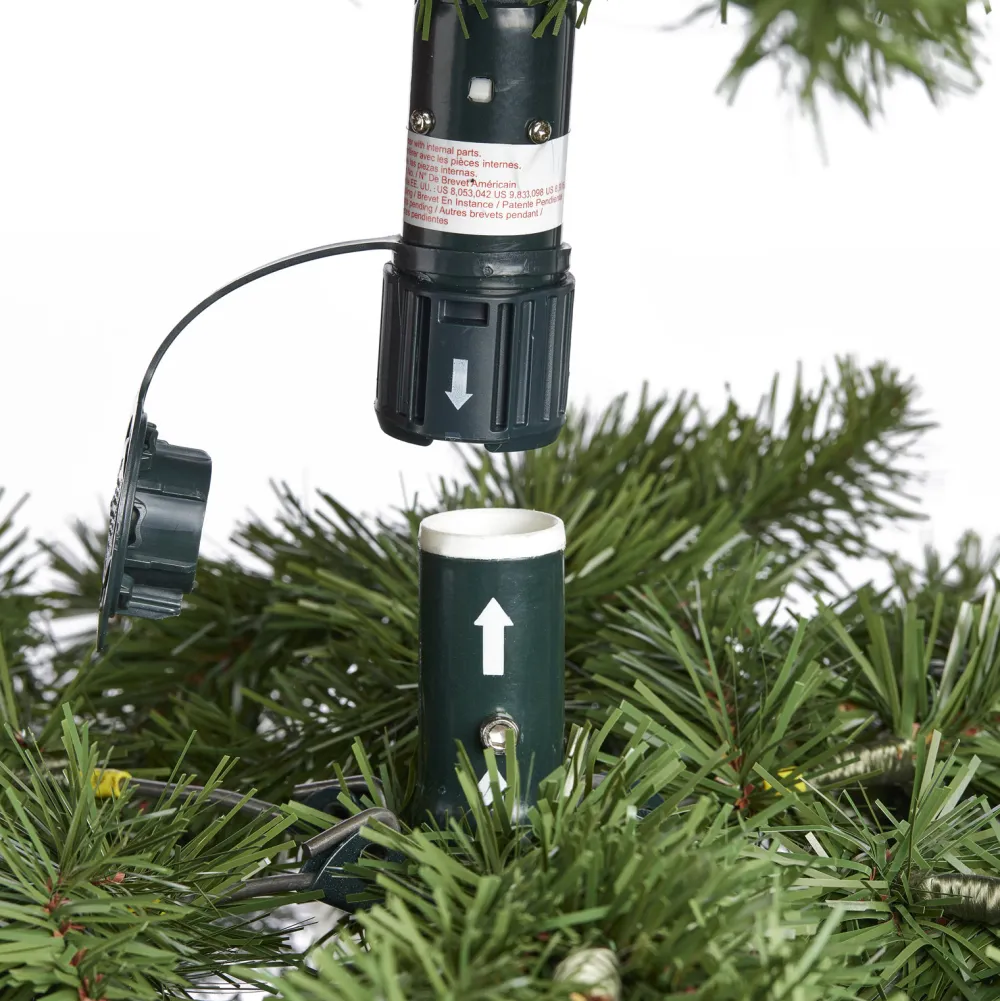 Pre-Lit Christmas Trees*The Holiday Aisle Home Heritage Prelit Artificial Christmas Tree With Pinecones