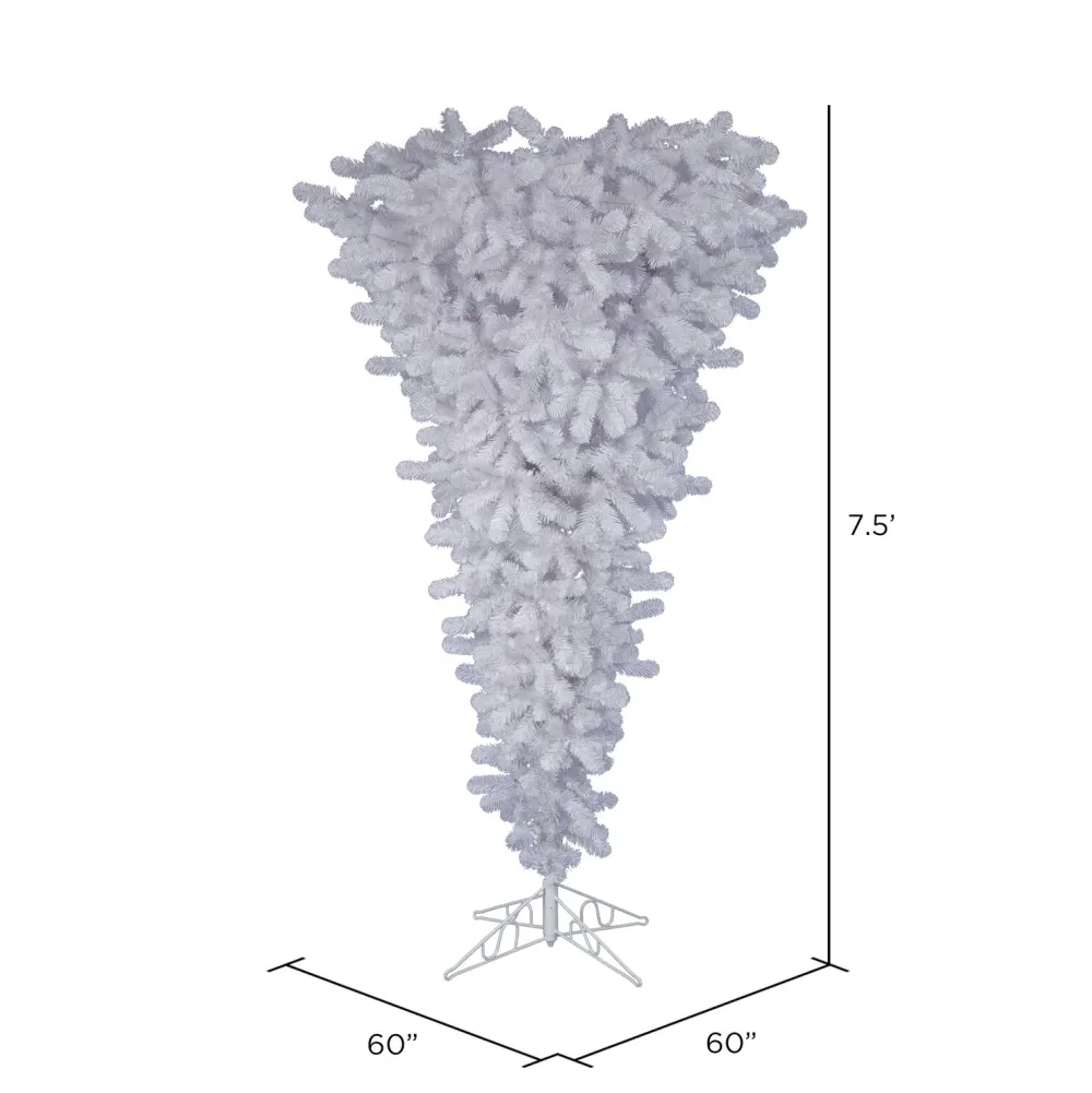 Pre-Lit Christmas Trees*The Holiday Aisle Itasca Frasier 6.5' Green Fir Trees Artificial Christmas Tree With 600 Led Clear/White Lights With Stand