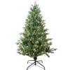 Pre-Lit Christmas Trees*Kurt Adler Jackson Green Pine Artificial Christmas Tree With 150 Clear Lights
