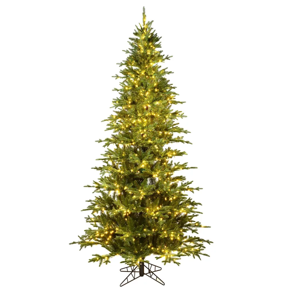 Pre-Lit Christmas Trees*The Holiday Aisle Kamas Fraiser Fir Artificial Christmas Tree