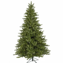 Pre-Lit Christmas Trees*The Holiday Aisle King 5.5' Green Spruce Trees Artificial Christmas Tree With 250 Led Clear/White Lights