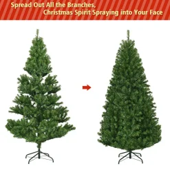 Pre-Lit Christmas Trees*The Holiday Aisle Lighted Artificial Pine Christmas Tree - Stand Included