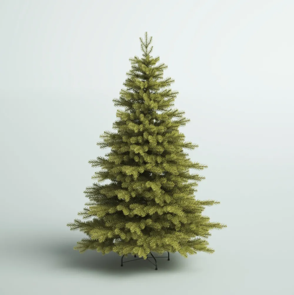 Pre-Lit Christmas Trees*Greyleigh Nordic Spruce Green Realistic Artificial Spruce Cashmere Christmas Tree