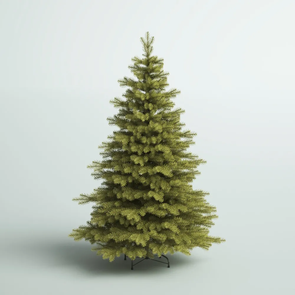 Pre-Lit Christmas Trees*Greyleigh Nordic Spruce Green Realistic Artificial Spruce Cashmere Christmas Tree