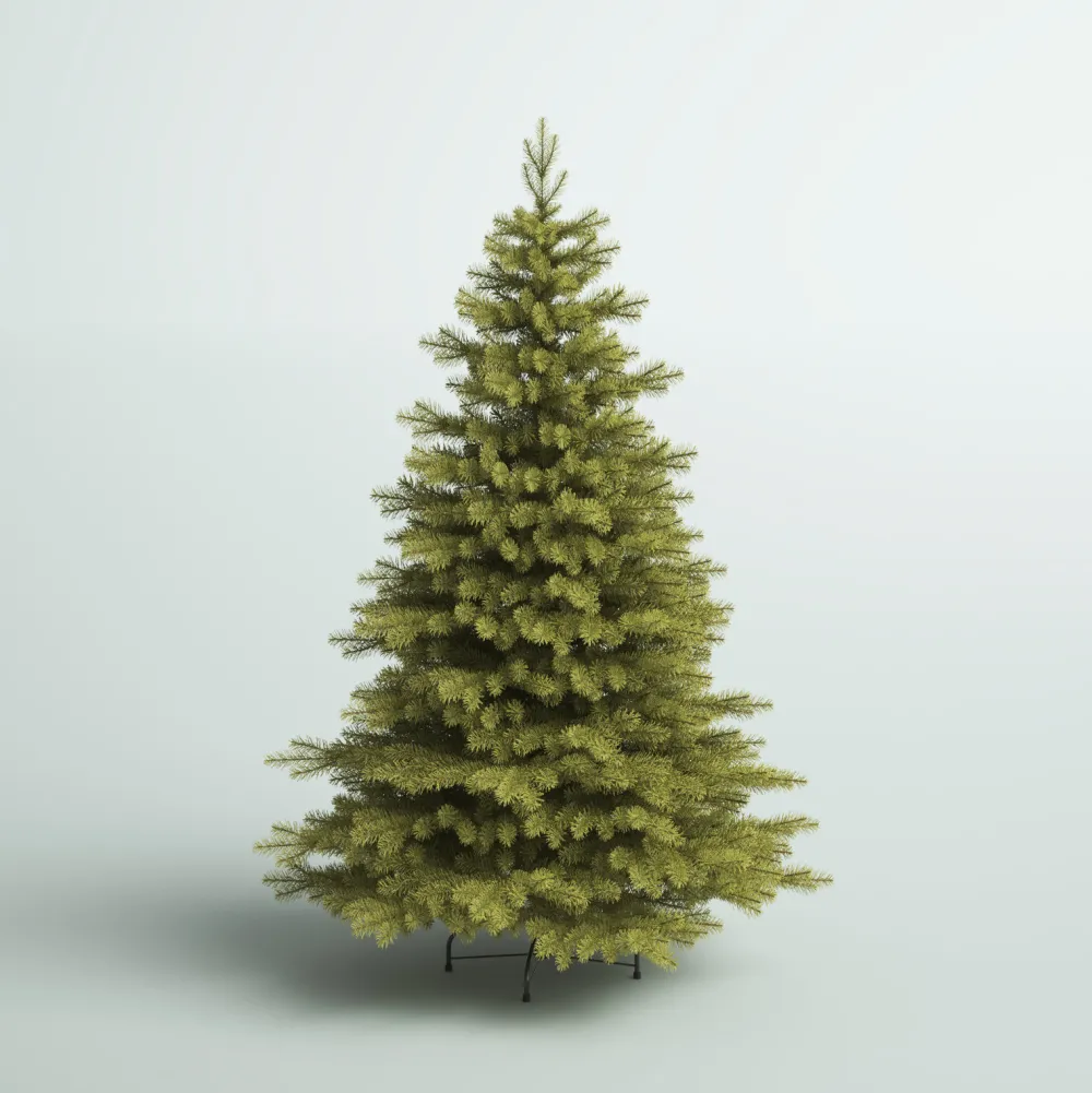 Pre-Lit Christmas Trees*Greyleigh Nordic Spruce Green Realistic Artificial Spruce Cashmere Christmas Tree