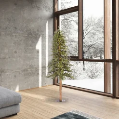 Pre-Lit Christmas Trees*Mercury Row Oatman Natural Alpine Artificial Christmas Tree