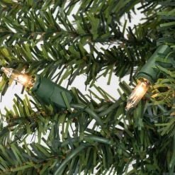 Pre-Lit Christmas Trees*Mercury Row Oatman Natural Alpine Artificial Christmas Tree