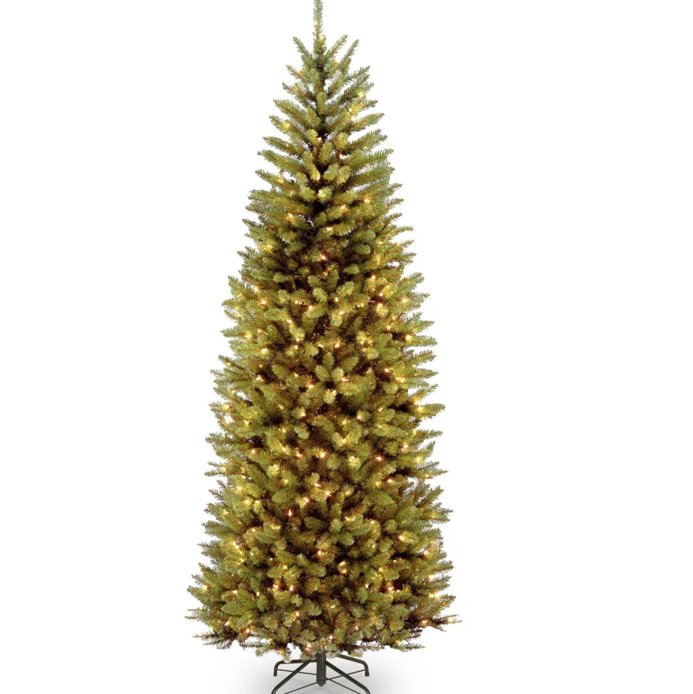 Pre-Lit Christmas Trees*The Holiday Aisle Ogburn 90" H Green Fir Christmas Tree 450 Lights Led Lights