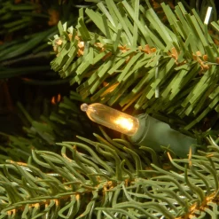 Pre-Lit Christmas Trees*Steelside Omnia Green Realistic Fir Christmas Tree With Led Lights