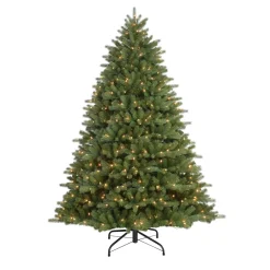 Pre-Lit Christmas Trees*The Holiday Aisle Pre-Lit Douglas Premier Green Fir Artificial Christmas Tree With Clear/White Lights