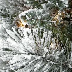 Pre-Lit Christmas Trees*The Holiday Aisle Pre-Lit Green Pine Artificial Christmas Tree With White Lights