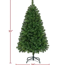 Pre-Lit Christmas Trees*The Holiday Aisle Pre-Lit Green Spruce Artificial Christmas Tree