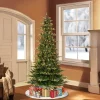Pre-Lit Christmas Trees*The Holiday Aisle Pre-Lit Slim Aspen Green Fir Artificial Christmas Tree With Warm White Lights