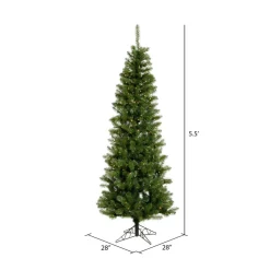 Pre-Lit Christmas Trees*The Holiday Aisle Salem Pencil Pine Artificial Christmas Tree
