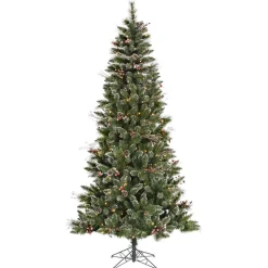 Pre-Lit Christmas Trees*Andover Mills Snow Tipped Pine Artificial Christmas Tree