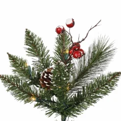 Pre-Lit Christmas Trees*Andover Mills Snow Tipped Pine Artificial Christmas Tree